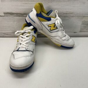 New‎ Balance Men's BB550 Sneakers Yellow Blue White Men's 11